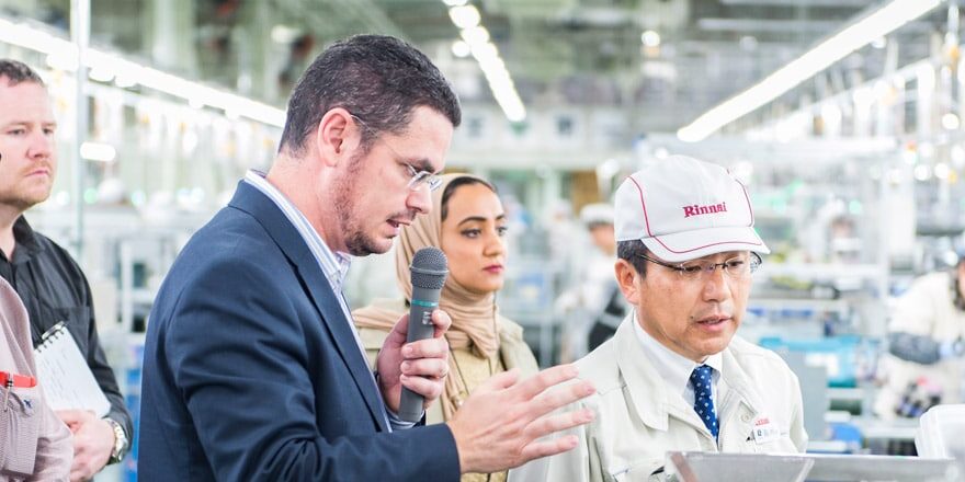 Rinnai factory lean tour