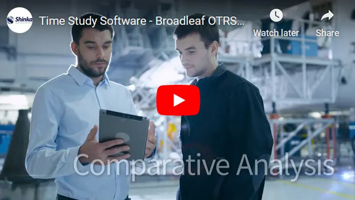 OTRS10 time study software video thumbnail