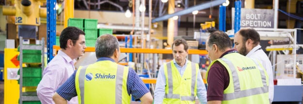Shinka Consultants on Shop Floor Shinka Consultants on Shop Floor