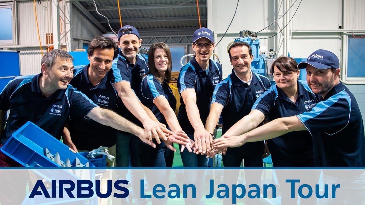 Video Thumbnail: Airbus Lean Japan Tour - Shinka Management airbus lean japan tour shinka ma