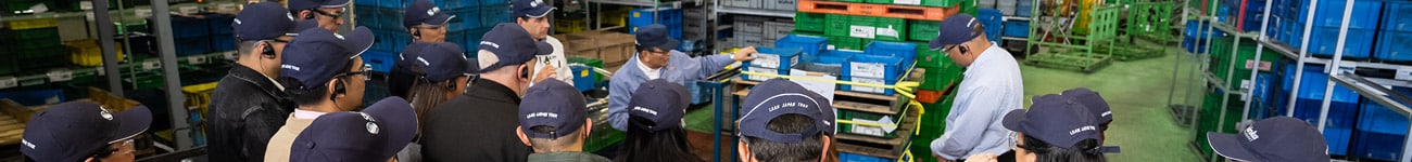 Visita a uno stabilimento che adotta il metodo di Lean Manufacturing in Giappone
