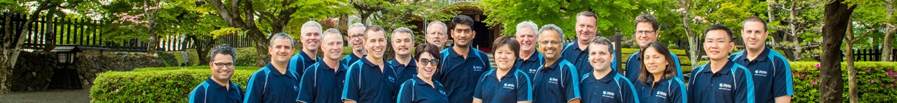 Group of professionals on study mission in Japan